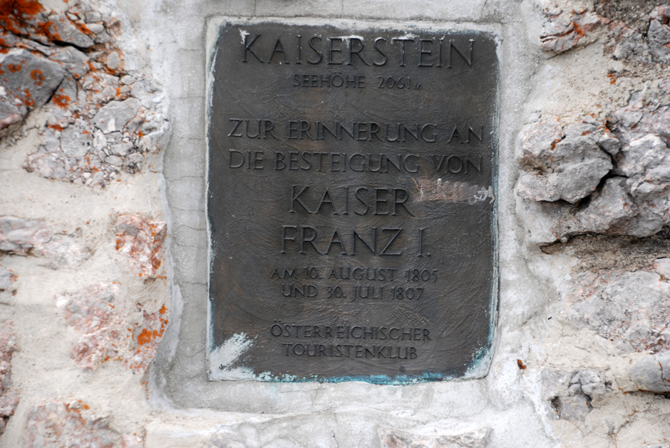 Kaisterstein, 2061 m