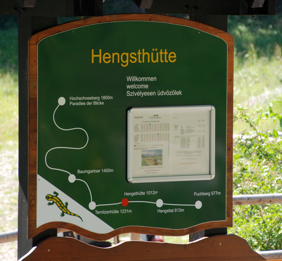Informationstafel Hengsthütte