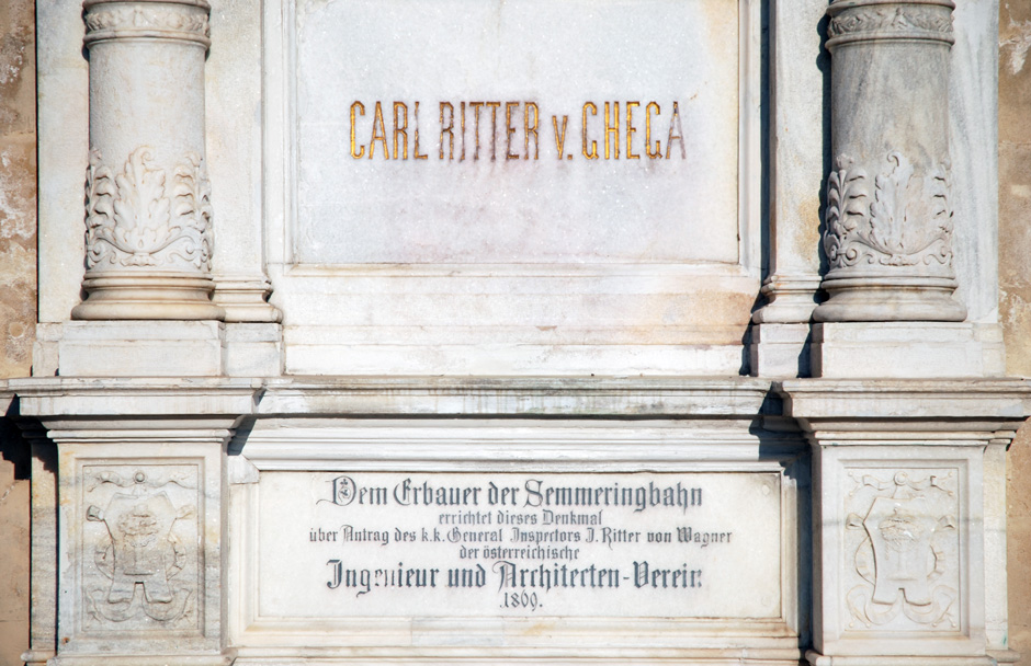 Denkmal Carl Ritter von Ghega