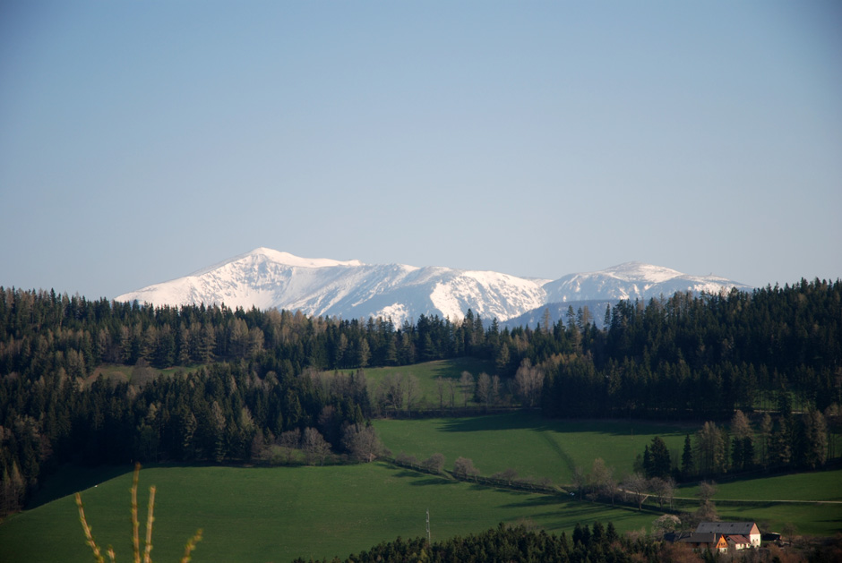 Schneeberg mit Klosterwappen 2075 m
