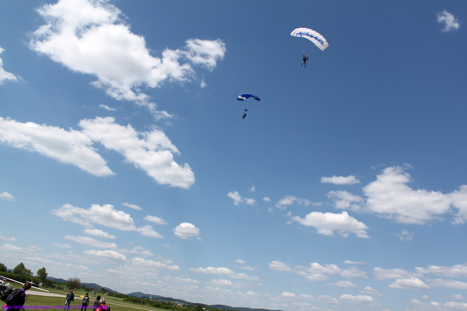 Andere Fallschirmspringer