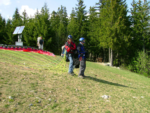 Simon und Albert sind startbereit