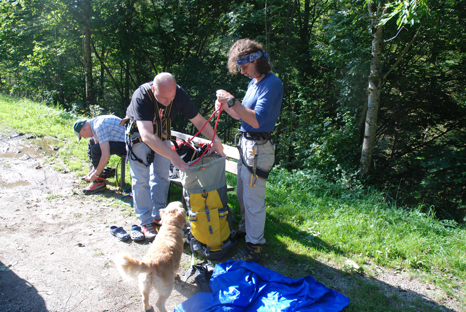 Vorbereitung, Albert, Martin und Günter