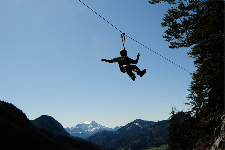 Flying Fox - Highflying Salzatal XL, FREELIVE 