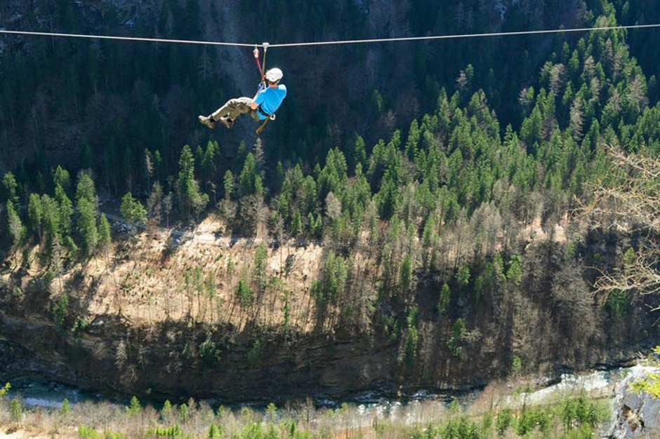 Flying Fox - Highflying Salzatal XL, FREELIVE