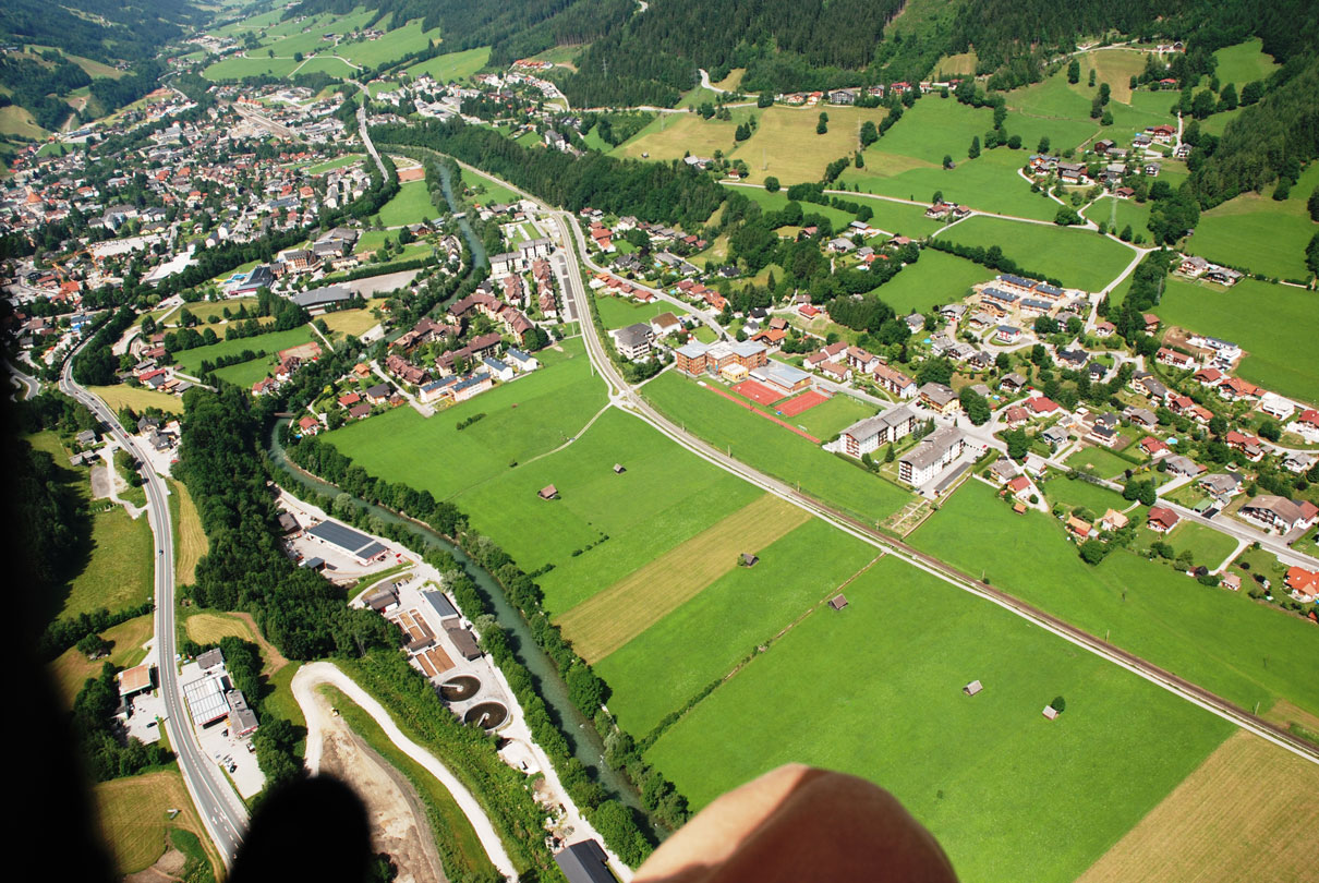 Schladming und Landeplatz