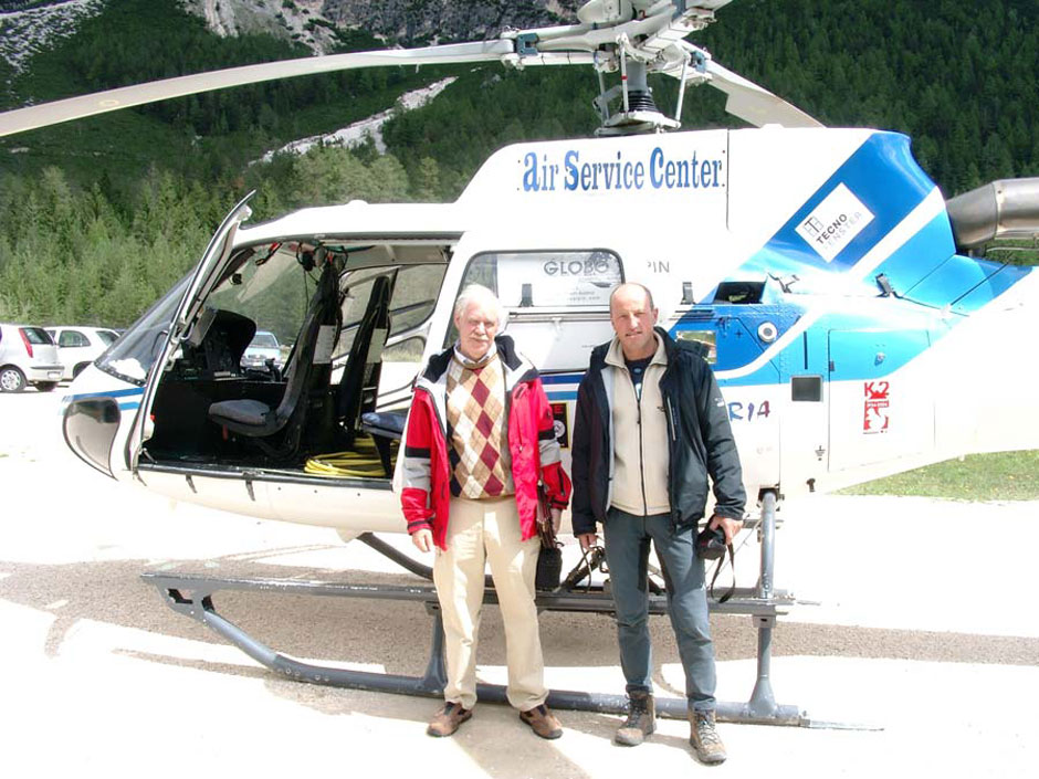 Helikopter - Trentino-Südtirol: Albert und Martin