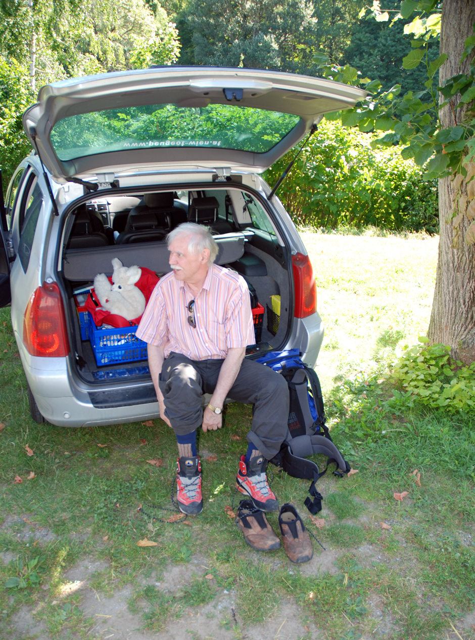 Pittentaler Steig, Albert bereitet sich vor