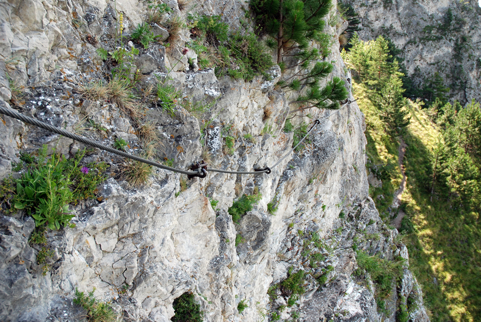 Pittentaler Steig, Querung (C)