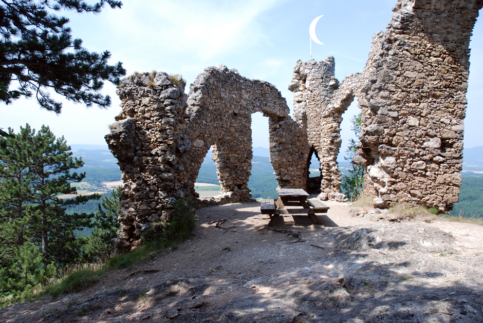 Pittentaler Steig, Ruine Türkensturz