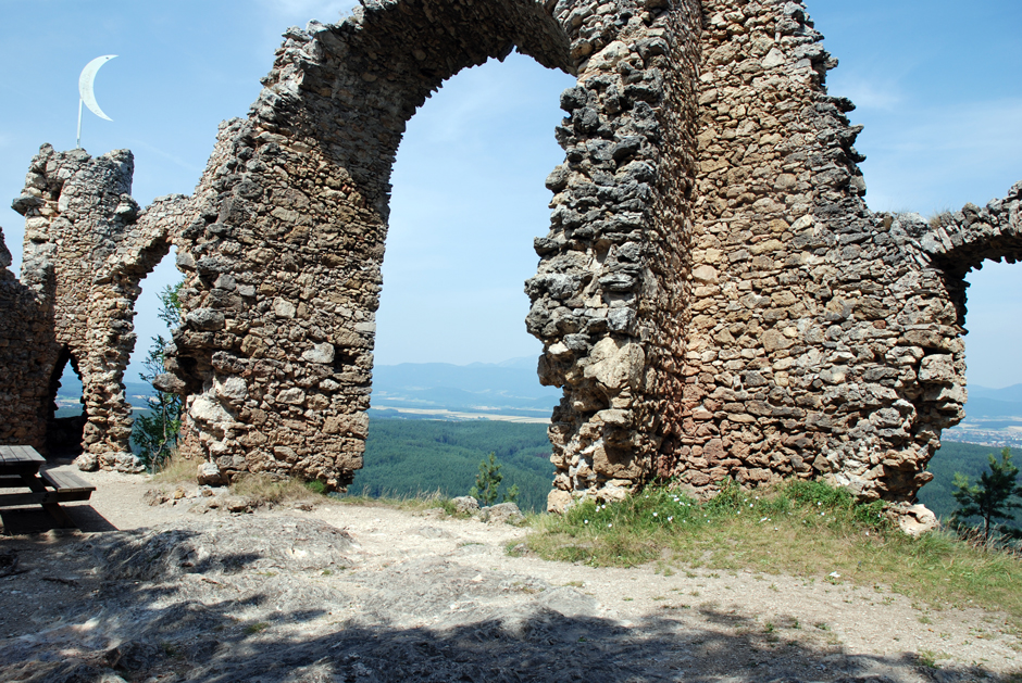 Pittentaler Steig, Ruine Türkensturz
