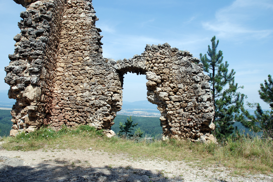 Pittentaler Steig, Ruine Türkensturz