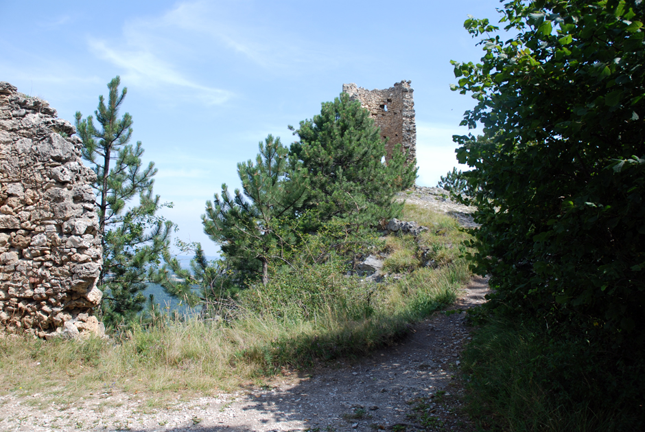 Pittentaler Steig, Ruine Türkensturz