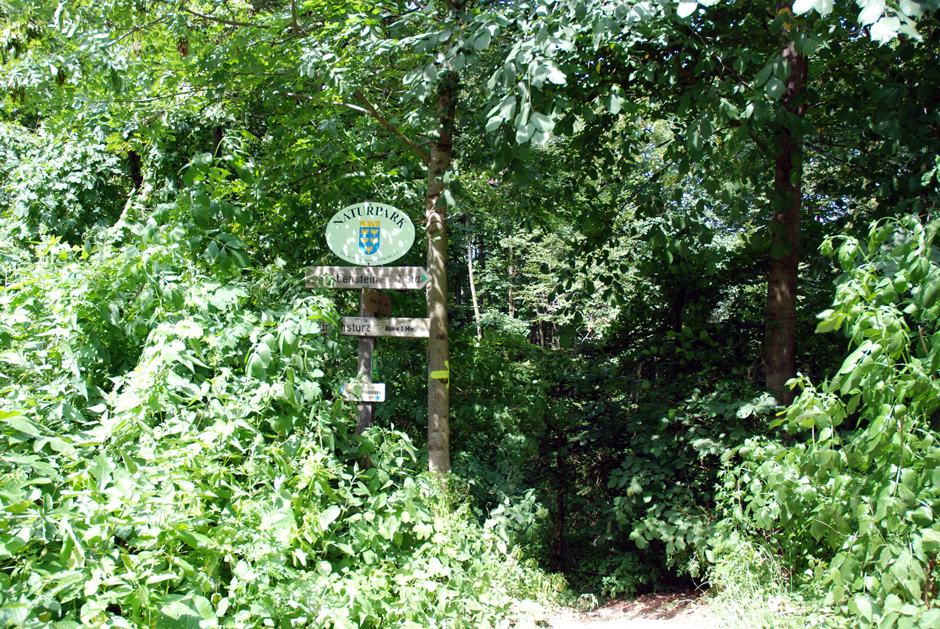 Pittentaler Steig, Wegweiser
