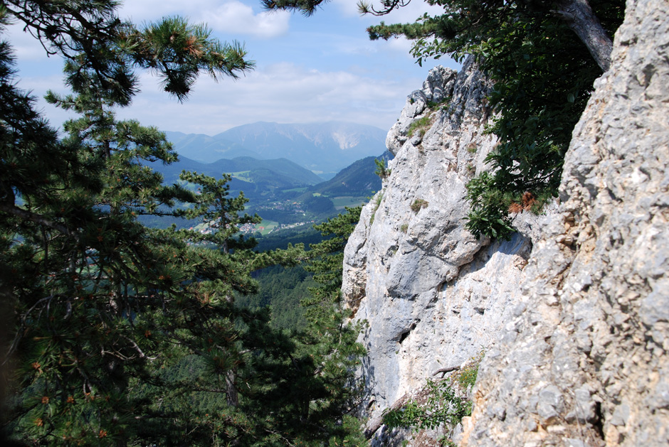 Schneeberg von der schrägen Leiter