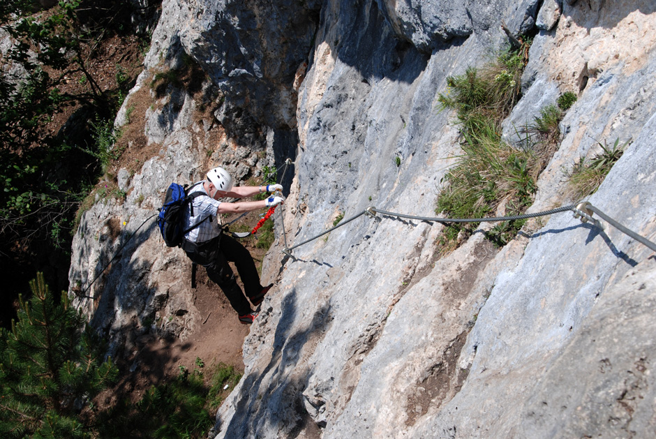 Albert, Headwall Plattenquerung (C)