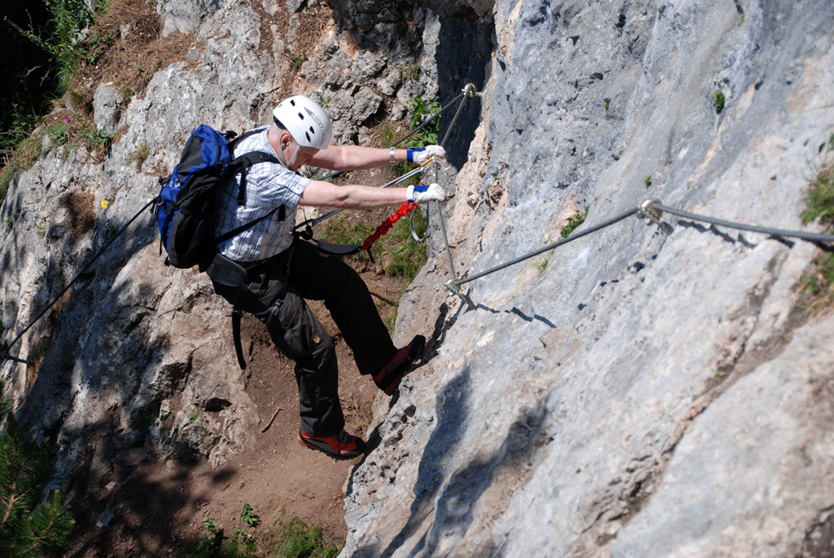 Albert, Headwall Plattenquerung (C)