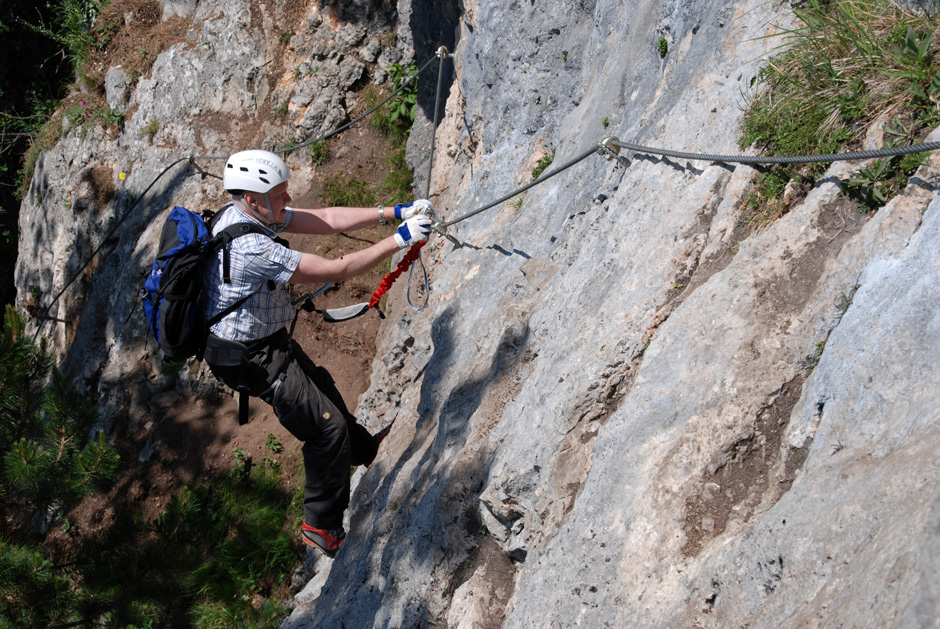 Albert, Headwall Plattenquerung (C)