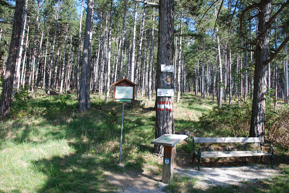 Startplatz zu den Klettersteigen