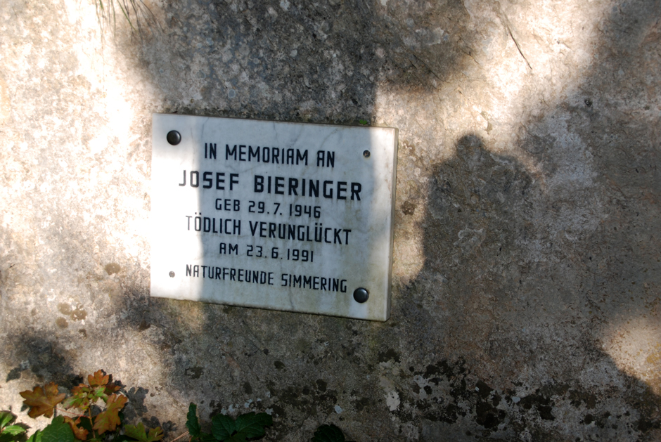 Gedenktafel, Josef Bieringer
