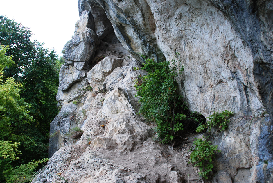 Querung (A/B) zur Halbhöhle