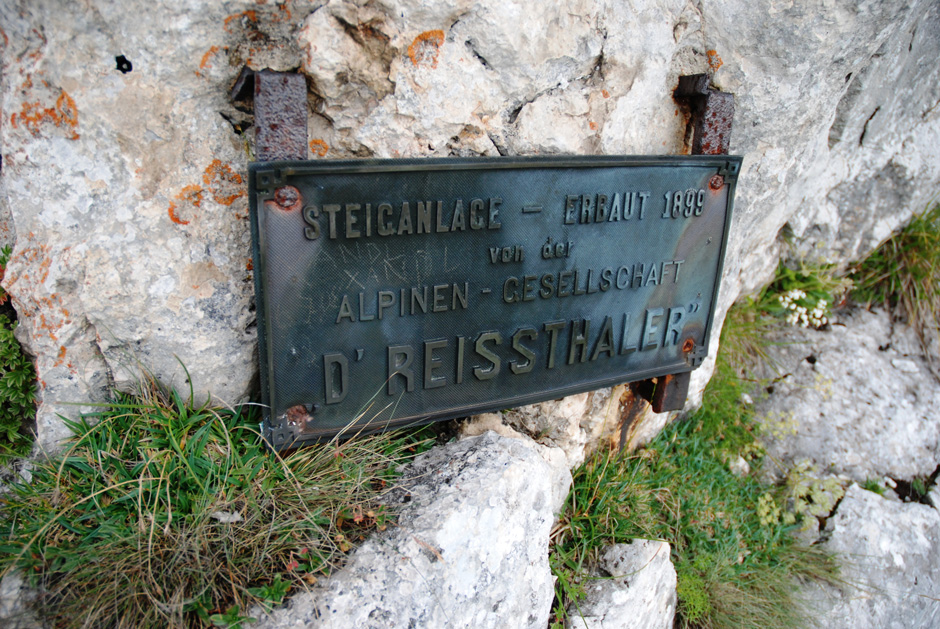 Bismarcksteig, Tafel