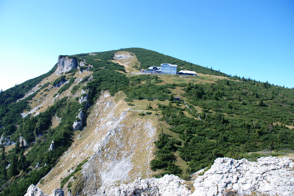 Kronich-Eisenweg, Otto-Schutzhaus und Jakobskogel