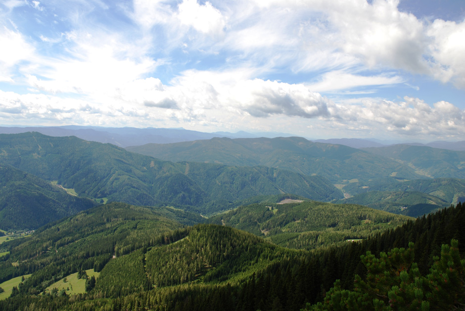 Reißtalersteig, Rundblick