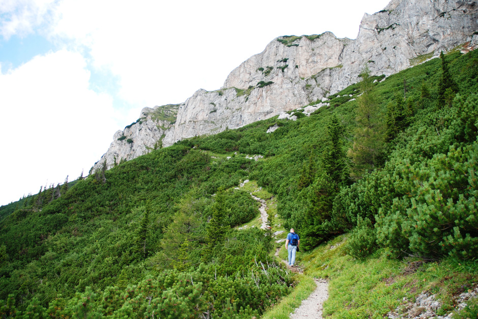 Martin; Reißtalersteig, Zustieg