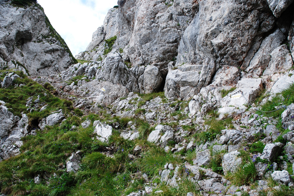 Reißtalersteig, mittlerer Teil (A)