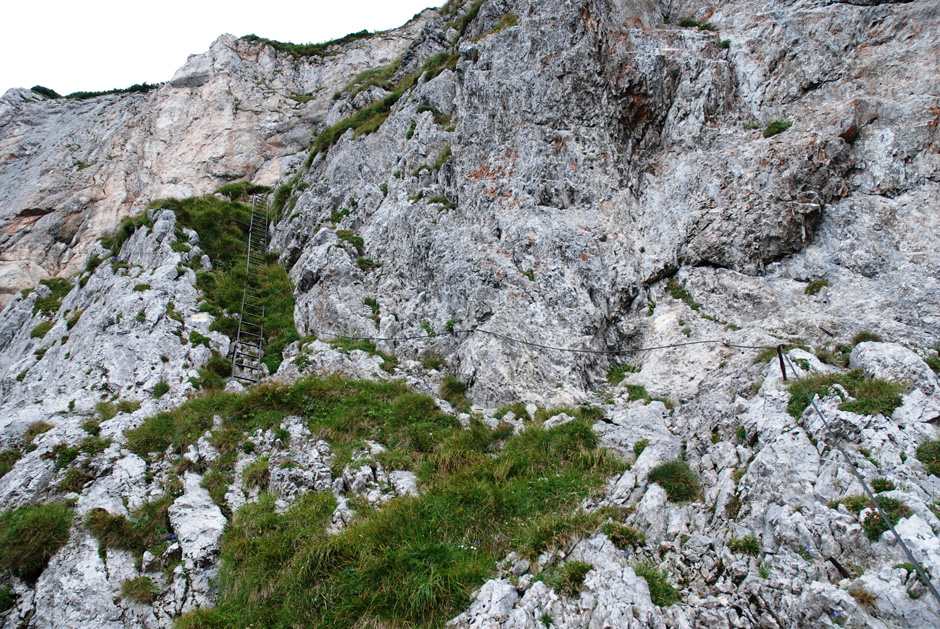 Reißtalersteig mit großer Eisenleiter (A/B)