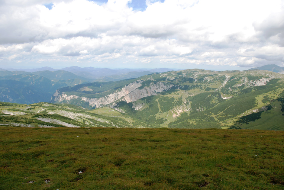 Heukuppe, Scheibwaldmauer und Habsburghaus 1786 m