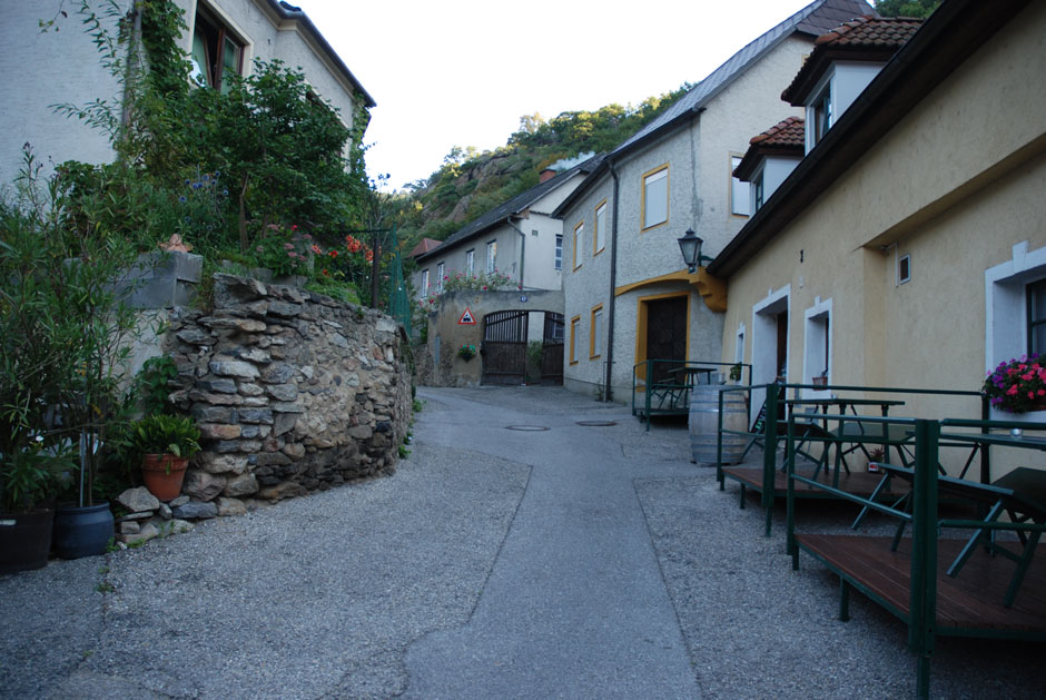 Straße zum Vogelbergsteig