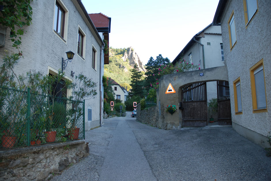 Straße zum Vogelbergsteig