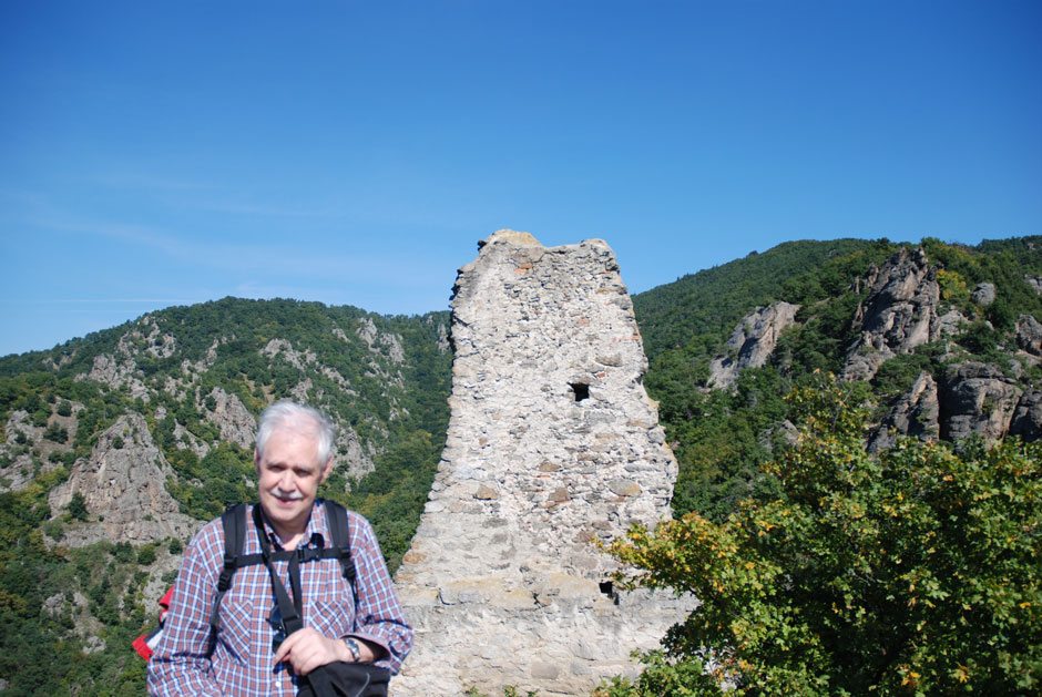 Albert, Burgruine Dürnstein, vom höchsten Punkt