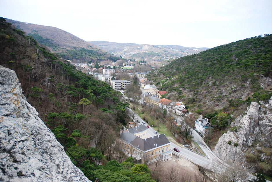 Blick Richtung Parkplatz