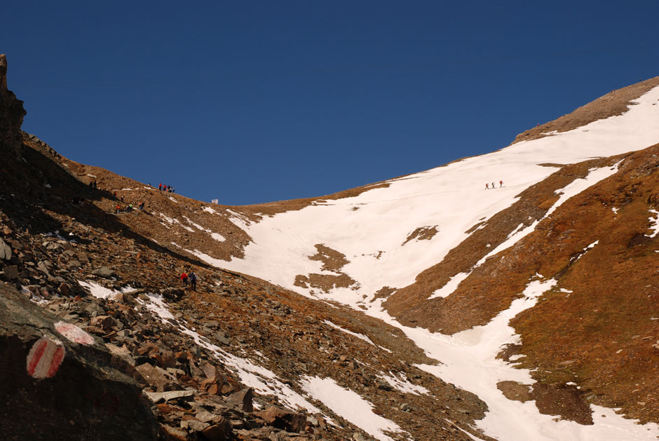 Weg zur Stüdlhütte