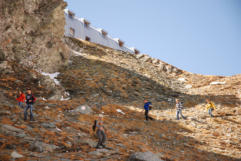 Weg zur Stüdlhütte