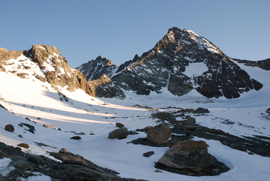 Großglockner, unterwegs zur Erzherzog Johann Hütte