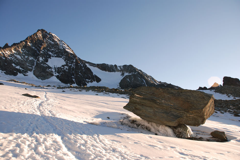 Großglockner, unterwegs zur Erzherzog Johann Hütte