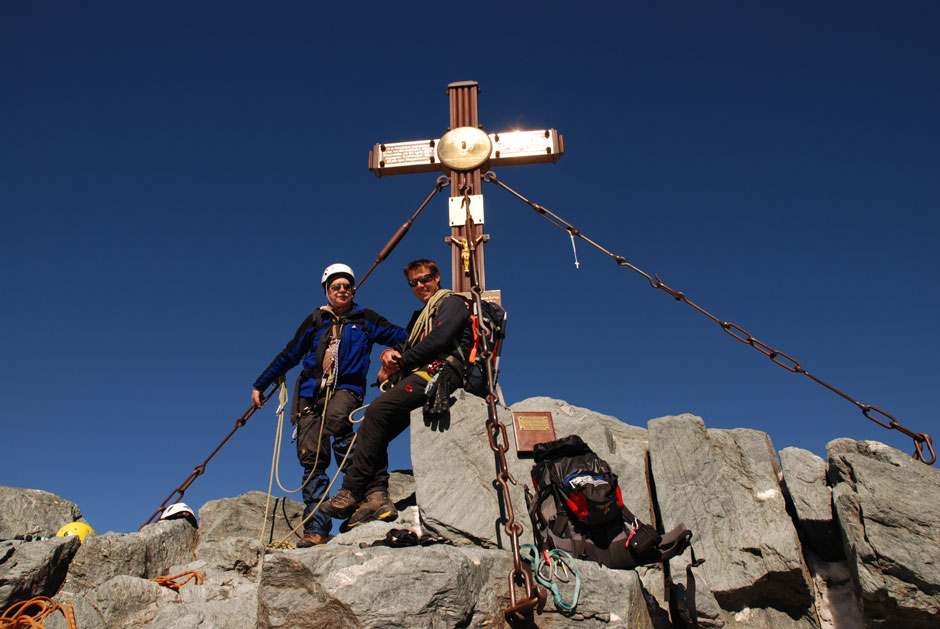 Albert und Jürgen auf dem Großglockner