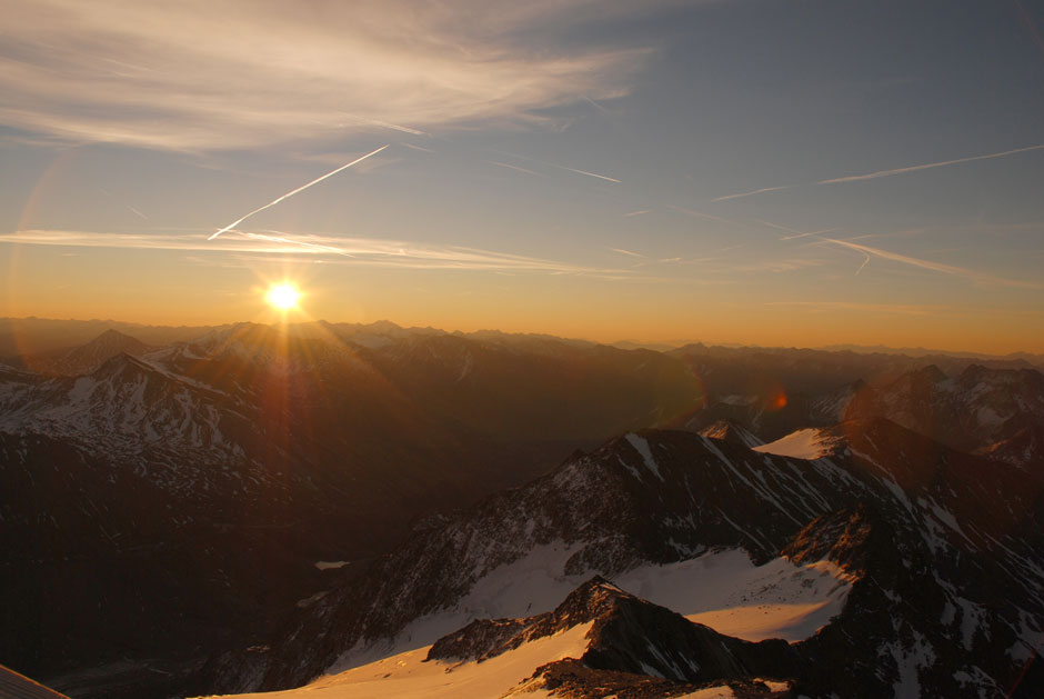 Blick von der Erzherzog Johann Hütte