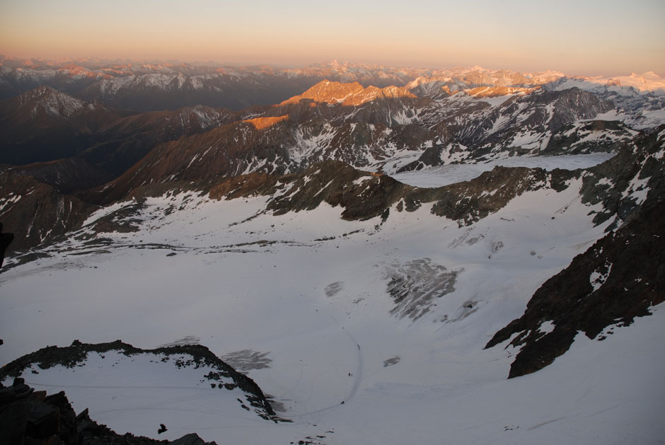 Blick von der Erzherzog Johann Hütte