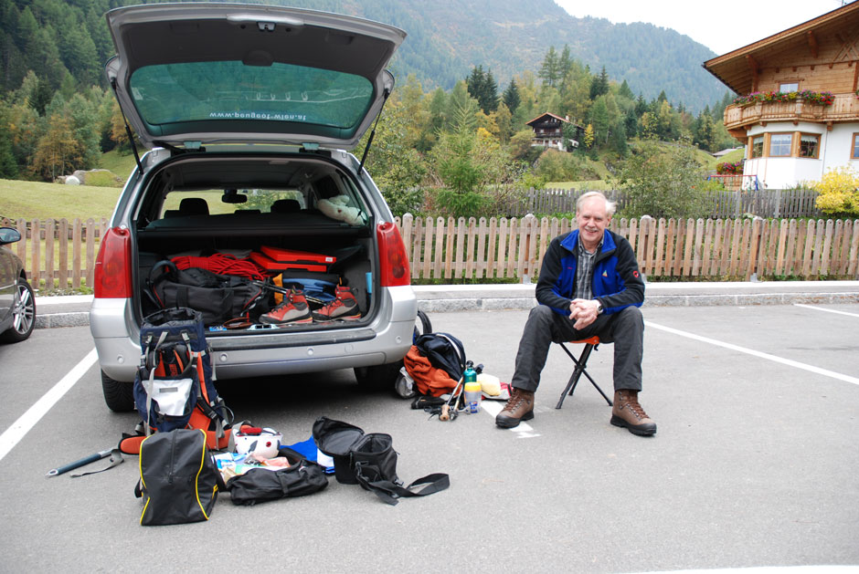 Albert, Parkplatz Hinterbichl