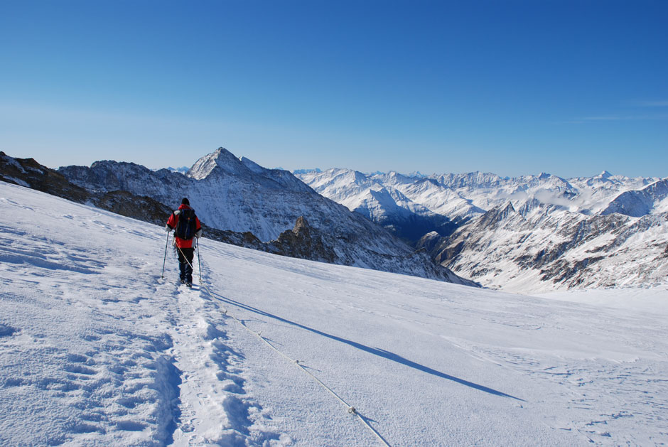 Rückweg zum Inneres-Mullwitzerkees