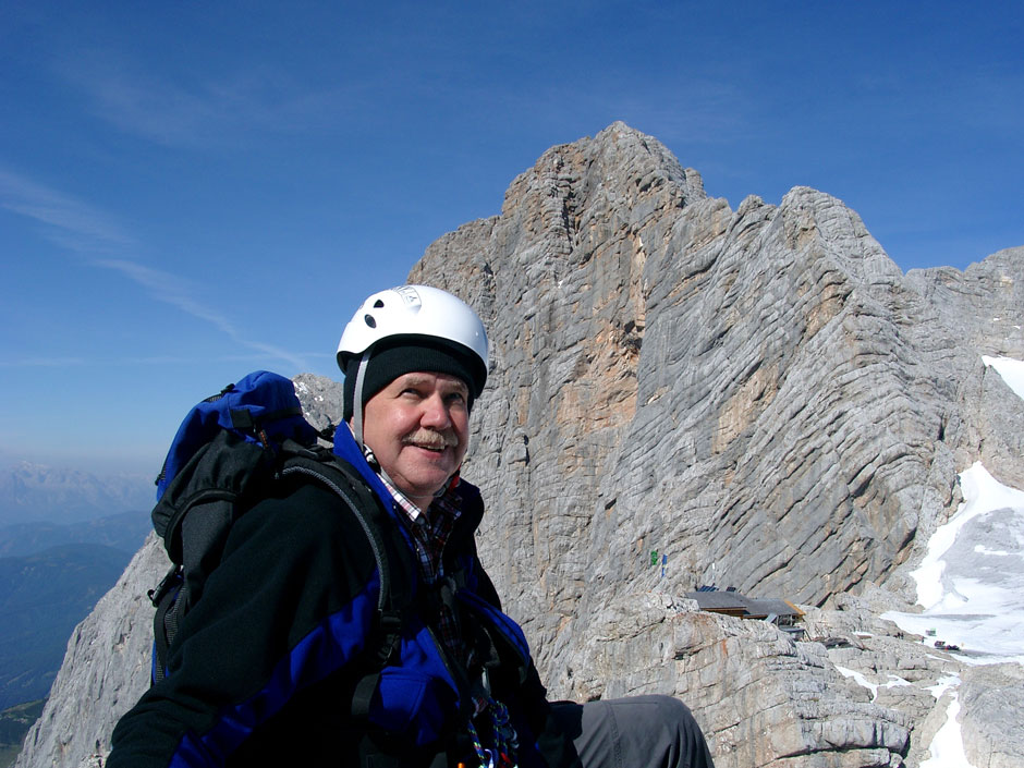 Albert, Hoher Dachstein und Dachsteinwartehütte