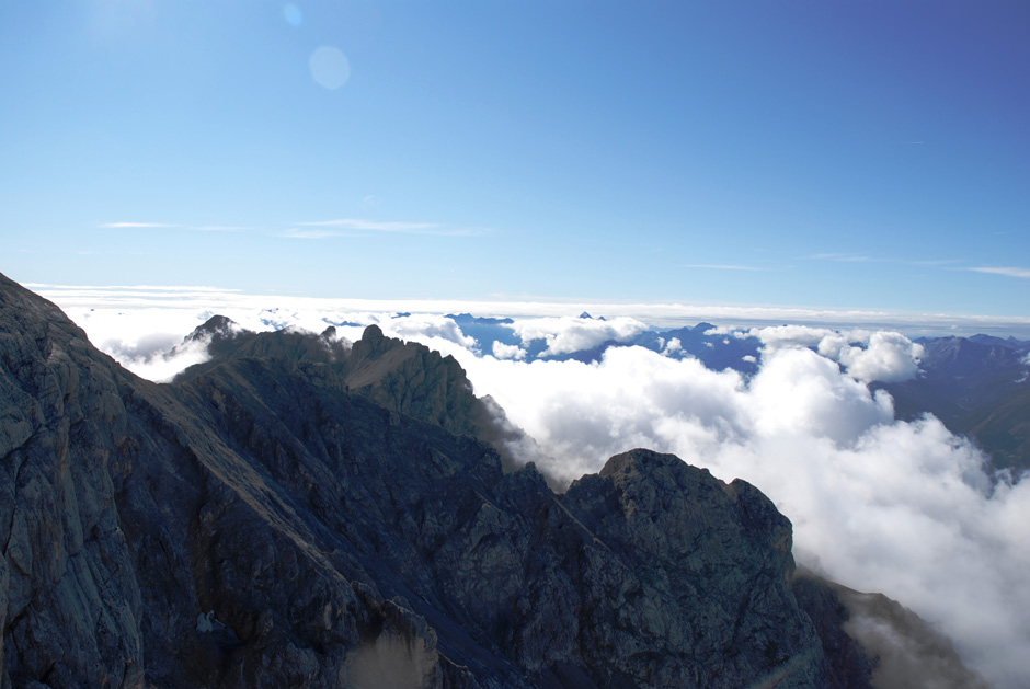 Auf der Berstation der Dachstein Gletscherbahn