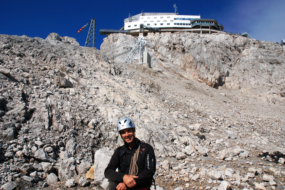 Jürgen und die Bergstation Dachstein Gletscherbahn