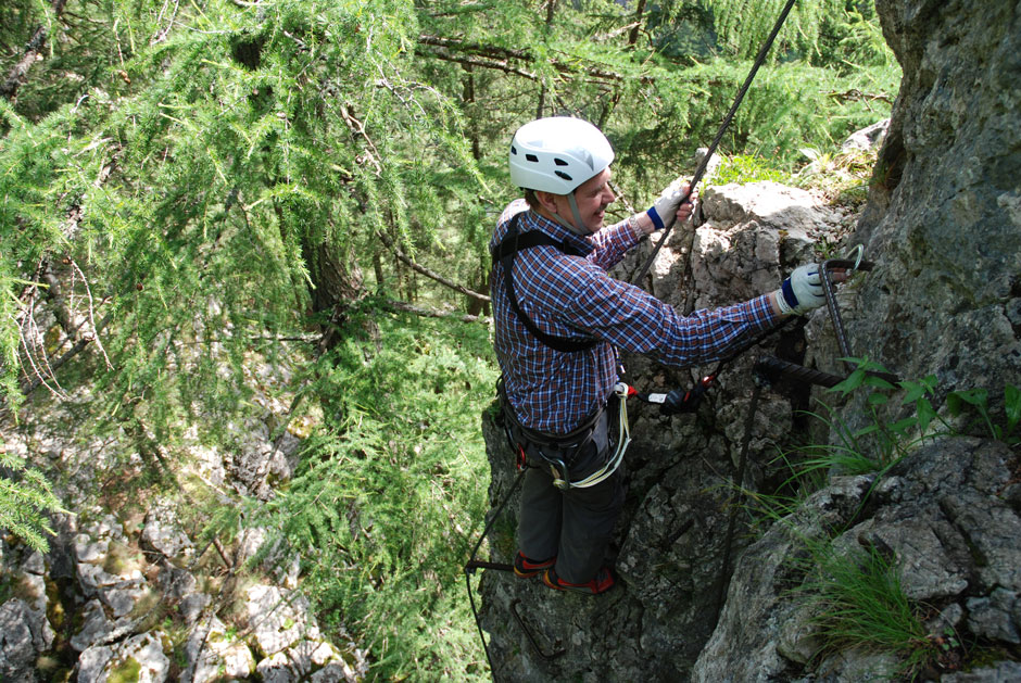 Albert, Abstieg zum kl. Sattel B-C