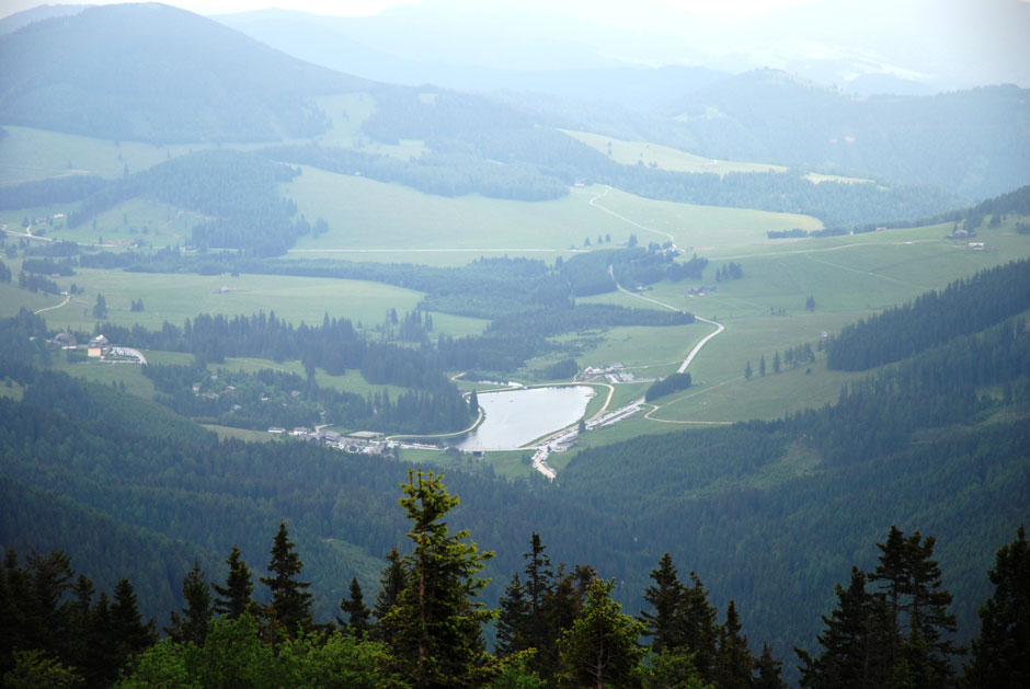 Blick zur Teichalm